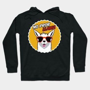 No Probllama - Llama Art Hoodie